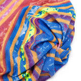 Women,Cotton,Earmuffs,Rainbow,Stripe,Beanie,Scarf,Outdoor,Double,Layers,Skullcap