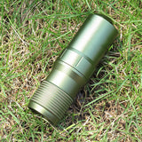 Outdoor,Survival,Waterproof,Aluminum,Canister,Emergency,Container