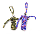 IPRee,Paracord,Skull,Woven,Braided,Keychain
