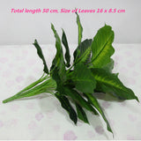 Lifelike,Leaves,Evergreen,Artificial,Plant,Simulation,Flowers,Potted,Flower,Decor
