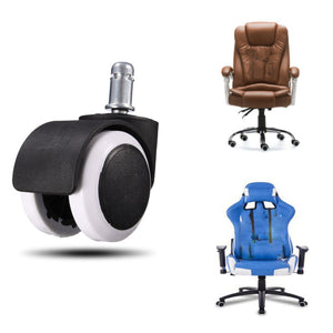 Universal,Office,Chair,Rubber,Caster,Wheels,Floor,Funiture,Replacement