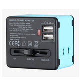 Multifunction,Conversion,Adapter,2400mAh,Double,Power,Converter,Portable,Travel,Adapter,Socket