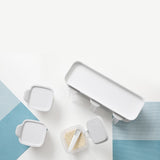 HELLO,370ml,Drawer,Flavouring,Clear,Canister,Sauce,Storage,Container