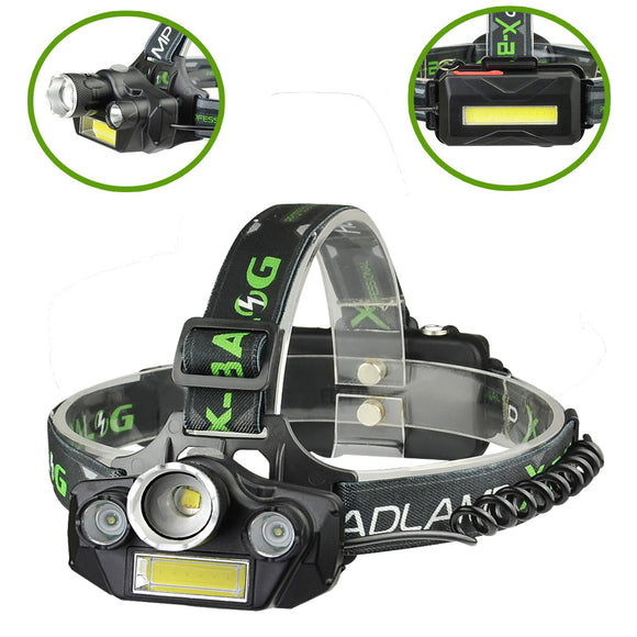 XANES,1100LM,Zoomable,Bicycle,Scooter,Headlamp,Camping,Cycling,Motorcycle