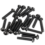 Suleve,M3CH2,Carbon,Steel,Allen,Button,Socket,Screw,Metric,120pcs