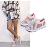 Women,Loafers,Crystal,Bright,Sneakers,Shoes,Breathable,Running,Shoes,Outdoor,Hiking