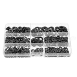 Suleve,MXNW1,500pcs,White,Black,Nylon,Washer,Washers,Gasket