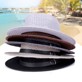 Unisex,British,Outdoor,Travel,Breathable,Sunscreen,Fedora