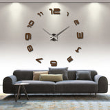 Mirror,Surface,Sticker,Modern,Hanging,Clock,Office,Bedroom,Decor