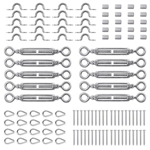 110PCS,Stainless,Steel,Turnbuckle,Balustrade,Cable,HandrailCable