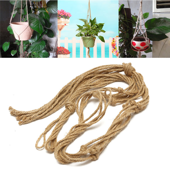 Handmade,Macrame,plant,hanger,hanging,planter,basket,weave,craft,Decorations