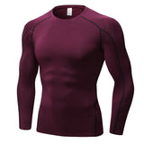 Compression,Tight,Sleeve,Shirts,Fitness,Training,Activewear