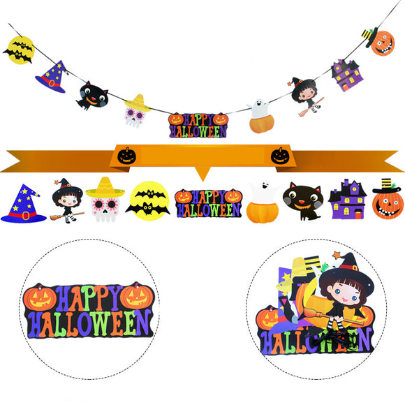 Halloween,Hanging,Paper,Ghost,Pumpkin,Funny,Hanger,Foldable,Halloween,Party,Supplies