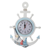 Clocks,Mediterranean,Style,Clocks,Hanging,Rudder,Watch,Creative,Living,Decor,Horloge