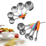 10Pcs,Stainless,Steel,Measuring,Spoons,Spoon,Kitchen