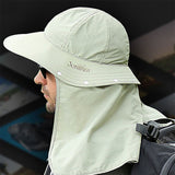 Waterproof,Outdoor,Fishing,Protection,Broad,Visor,Breathable,Bucket,Adjustable,String