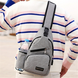 Fashion,Canvas,Sport,Chest,Charging,Crossbody,Shoulder