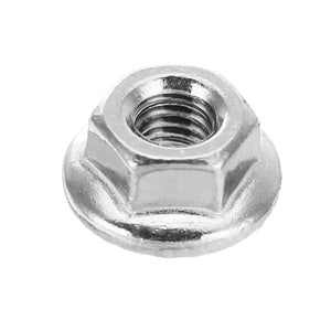 Suleve,M3SN5,50Pcs,Stainless,Steel,Serrated,Flange