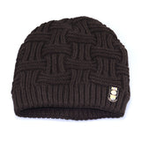 Winter,Thicken,Windproof,Jacquard,Knitted,Winter,Outdoor,Skull,Beanie