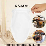 Cotton,Cloth,Strainer,Filter,Strainer,Traditional,Infuser,Coffee,Making
