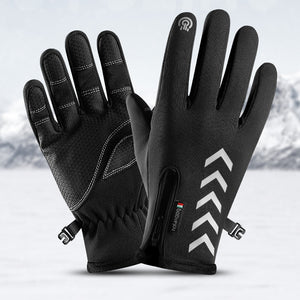 Cycling,Gloves,Season,Outdoor,Waterproof,Sports,Touch,Screen,Night,Riding,Highlight,Reflective,Gloves