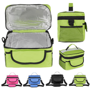 28x17x18cm,Oxford,Lunch,Cooler,Backpack,Insulated,Picnic,Camping,Travel