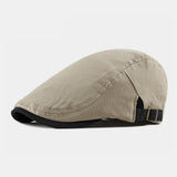 Cotton,British,Style,Street,Trend,Solid,Color,Outdoot,Retro,Forward,Beret