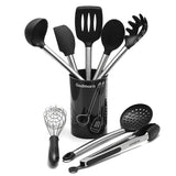 Stainless,Steel,Kitchen,Utensils,Cooking,Baking,Silicone,Kitchen,Storage,Container