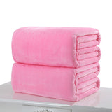 27.6x39.4inch,Travel,Velvet,Blanket,Solid,Bedding,Towel