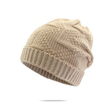 Women,Knitted,Skullies,Beanie,Elastic,Outdoor,Winter