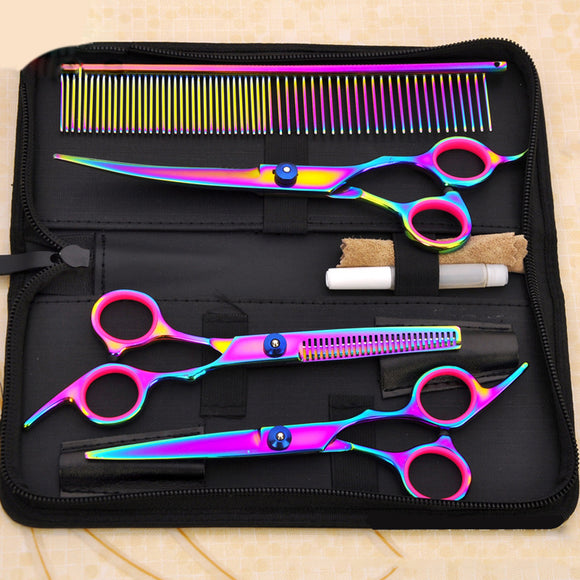 Scissors,Grooming,Cutting,Thinning,Curved,Shears,Stlyle