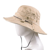 Unisex,Foldable,Cotton,Washed,Protection,Bucket,Outdoor,Mountaineering,Sunscreen,Visor,Bucket