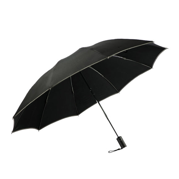 Xmund,Automatic,Umbrella,People,Reflective,Folding,Umbrella,Portable,Windproof,Sunshade,Leather,Cover