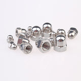 Suleve,50Pcs,Stainless,Steel,Acorn,Thread,Decor,Cover,Assortment
