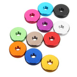 Suleve,M6AN2,10Pcs,Knurled,Thumb,Collar,Screw,Spacer,Washer,Aluminum,Alloy,Multicolor