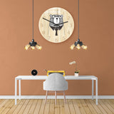 Loskii,CC050,Creative,Clock,Clock,Quartz,Clock,Office,Decorations
