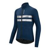 WOSAWE,Winter,Thermal,Fleece,Men's,Cycling,Jacket,Safety,Reflective,Bicycle,Windproof,Clothing