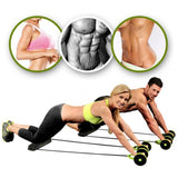 Multifunctional,Abdominal,Wheel,Resistance,Intensity,Adjustable,Muscle,Fitness,Equipment