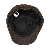 Collrown,Visor,Woolen,Blending,Newsboy,Beret,Outdoor,Casual,Winter,Cabbie