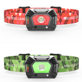 XANES,Smart,Sensor,450LM,HeadLamp,Waterproof,Modes,Adjustable,Rechargeable,Light
