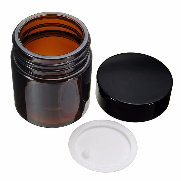 120ml,Amber,Glass,Bottles,Black,Cosmetics,Candles,Spices