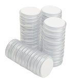 50Pcs,Clear,Polystyrene,Capsules,Holders,Adjustable