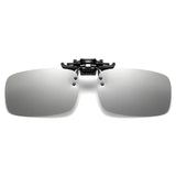 Women,Polarized,Sunglasses,Driving,Cycling,Night,Vision,Yellow,Square,Glasses,Clips,Unisex