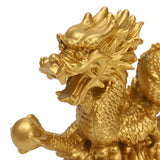 Resin,Dragon,Figurine,Statue,Ornaments,Chinese,Geomancy,Office,Decoration