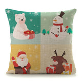 Christmas,Cotton,Pillow,Linen,Cushion,Cover,Merry,Christmas,Decoration