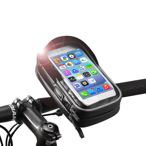 ROCKBROS,Rainproof,Touch,Screen,Bicycle,Phone,Handlebar,Frame,Pouch