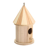 Carving,Wooden,Birdhouse,House,Garden,Hanging,Decor