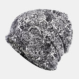 Women,Cotton,Pattern,Printing,Beanie,Headscarf