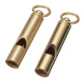 Brass,Survival,Whistle,Copper,Chain,Buckle,4.2x1cm
