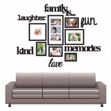 Family,Photo,Frame,Hanging,Decorative,Collage,Decoration,Wedding,Picture,Sticker